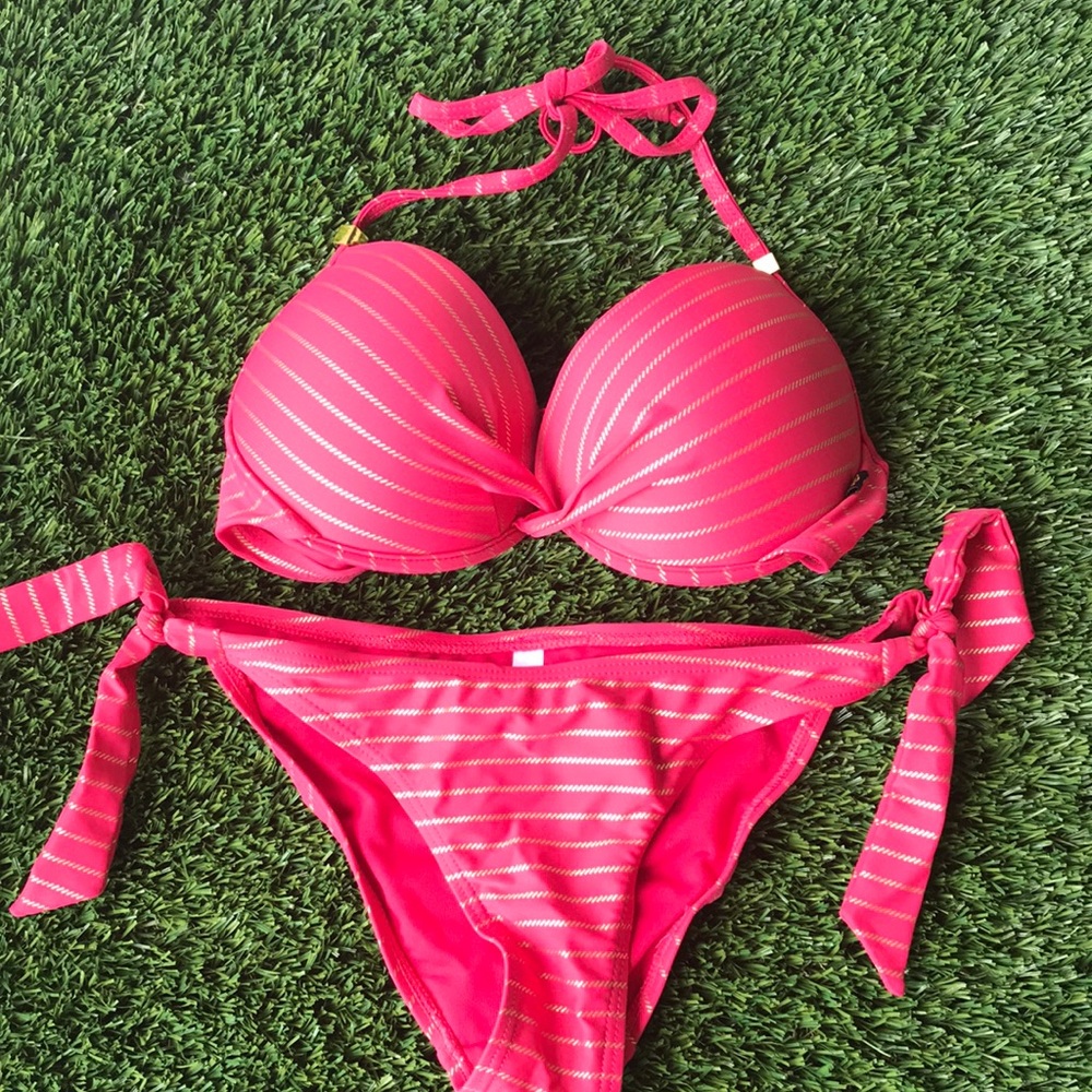 La vie on rose bikini push up